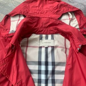 Burberry rain coat
